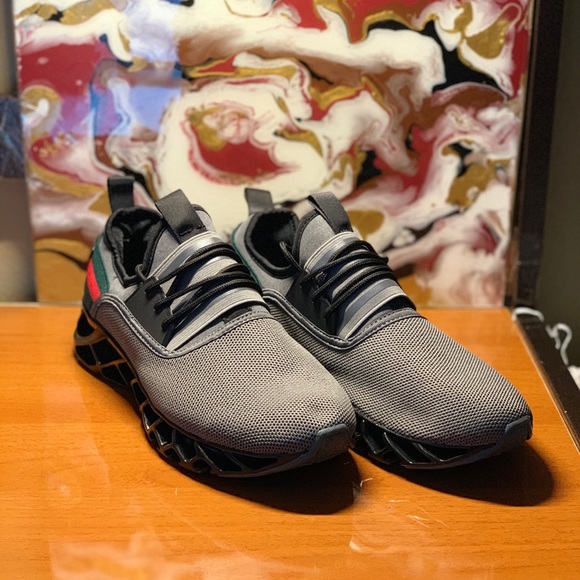 Mens "Connor" Casual Slip On Fashion Sneakers - Picture 3 of 7